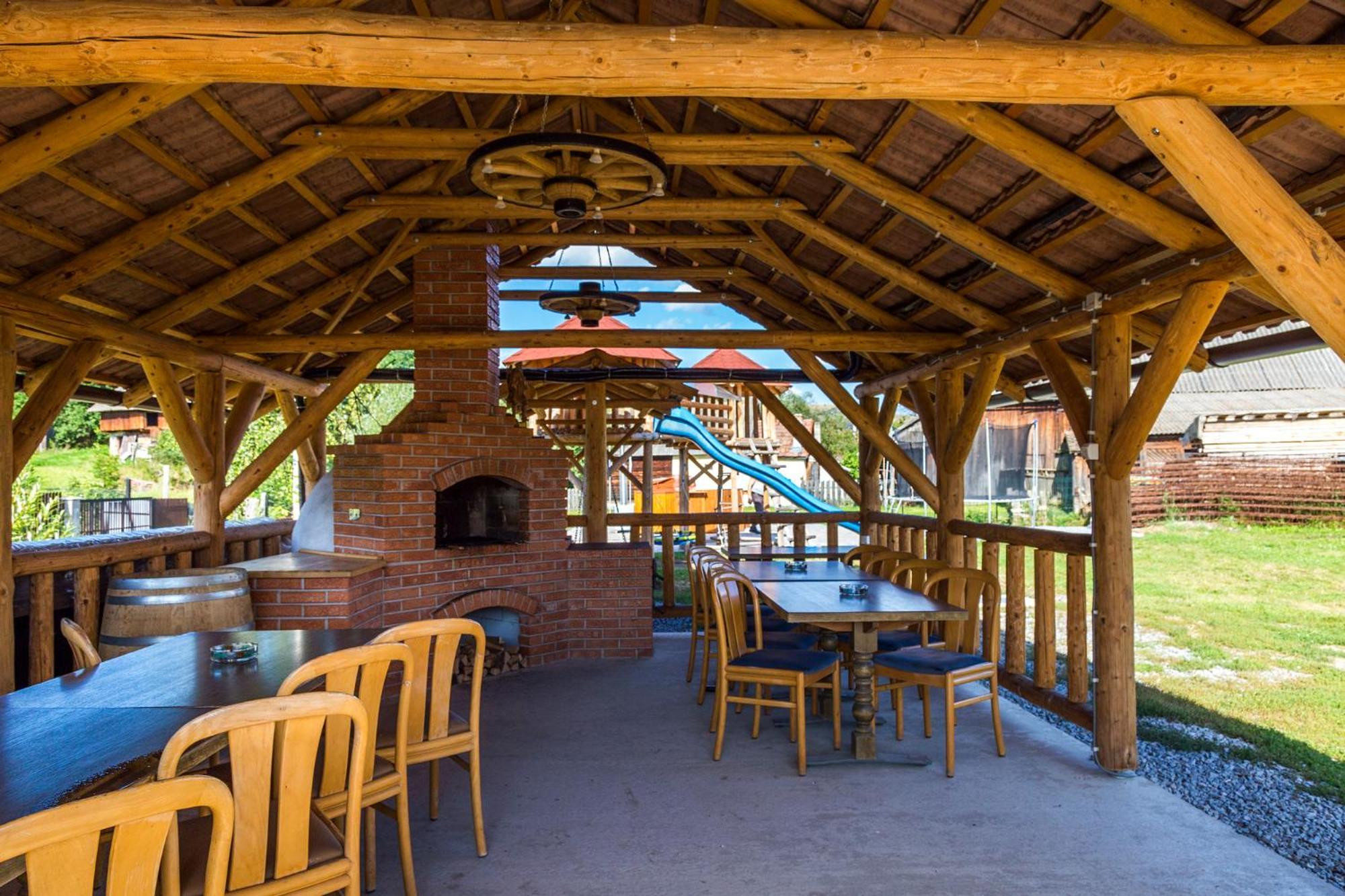 Eross Kulcsoshaz Villa Lazarea Bagian luar foto
